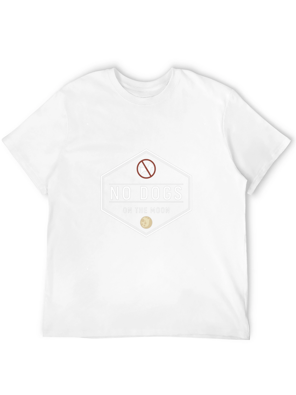 No Dogs on the Moon Graphic T-Shirt