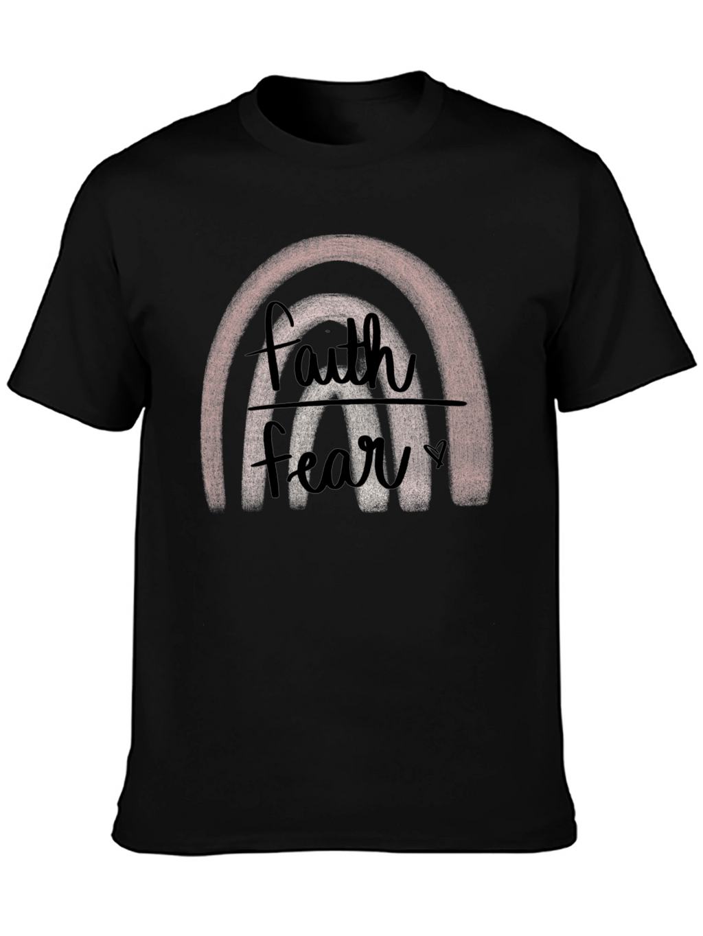 Faith Over Fear Rainbow T-Shirt