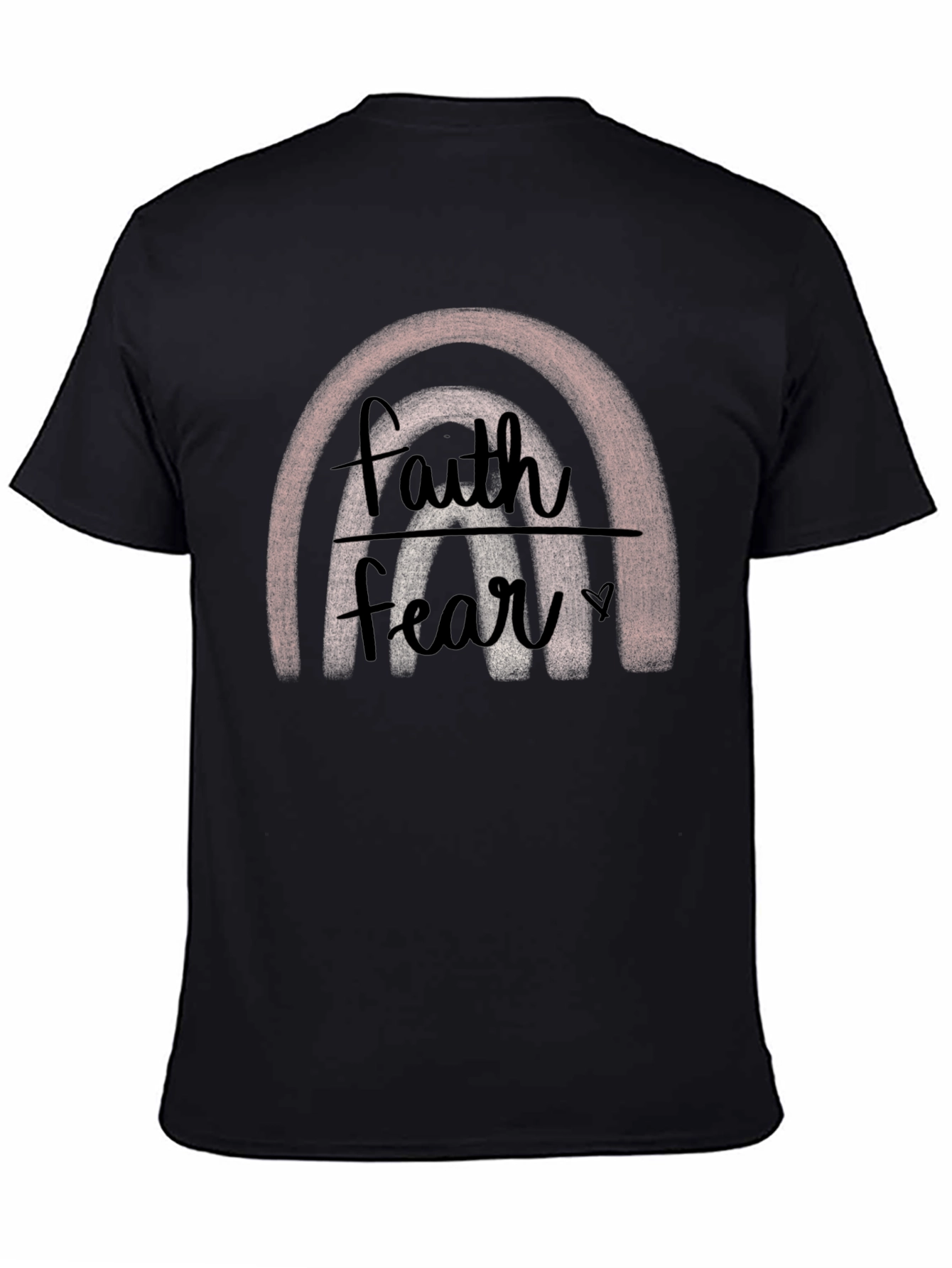 Faith Over Fear Rainbow T-Shirt
