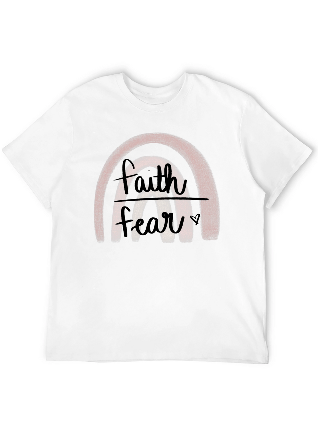 Faith Over Fear Rainbow T-Shirt