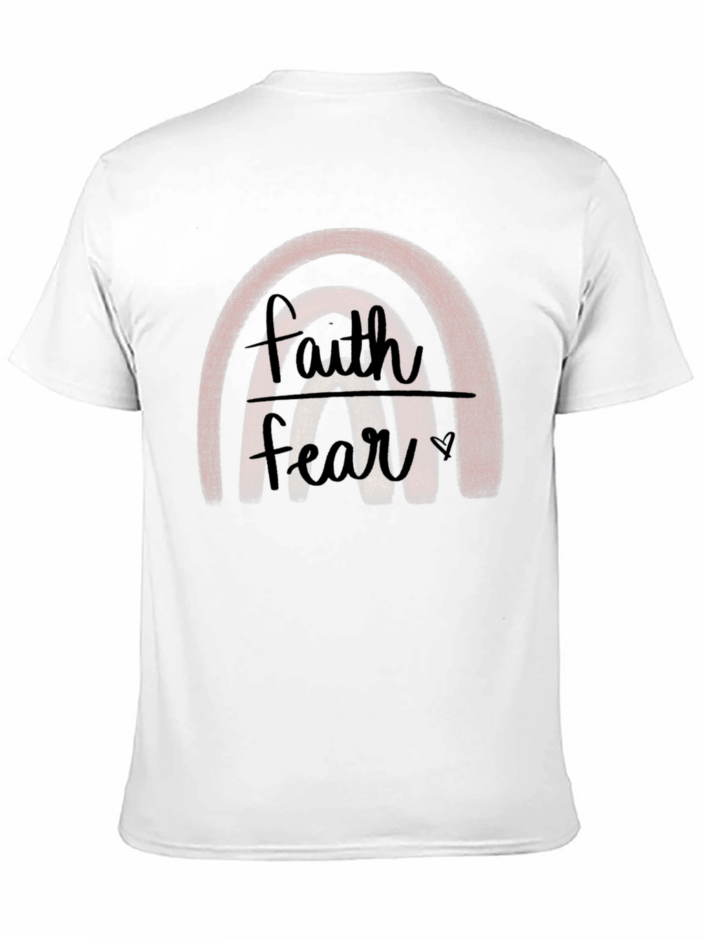 Faith Over Fear Rainbow T-Shirt