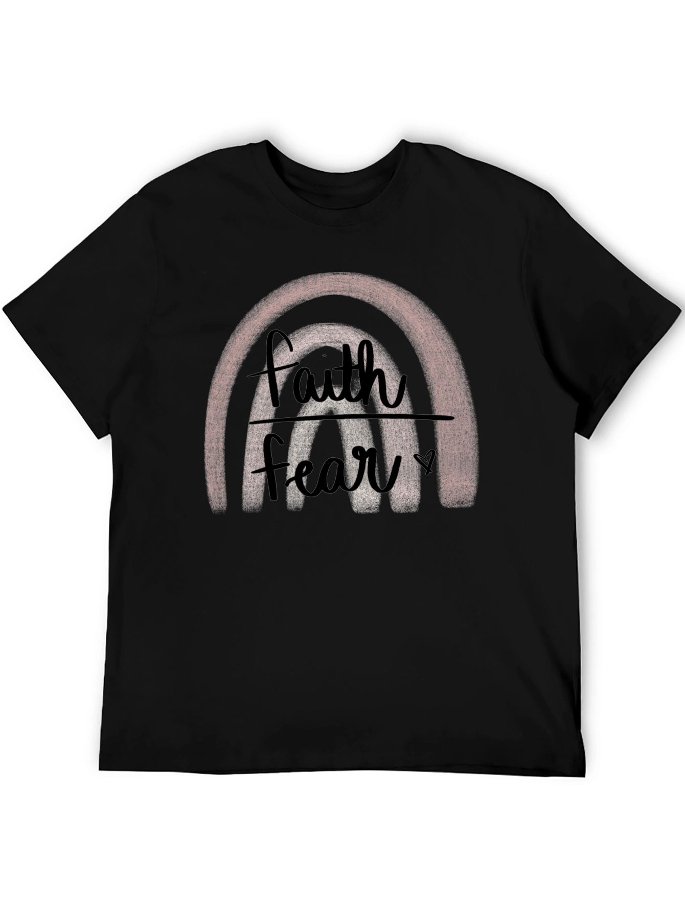 Faith Over Fear Rainbow T-Shirt