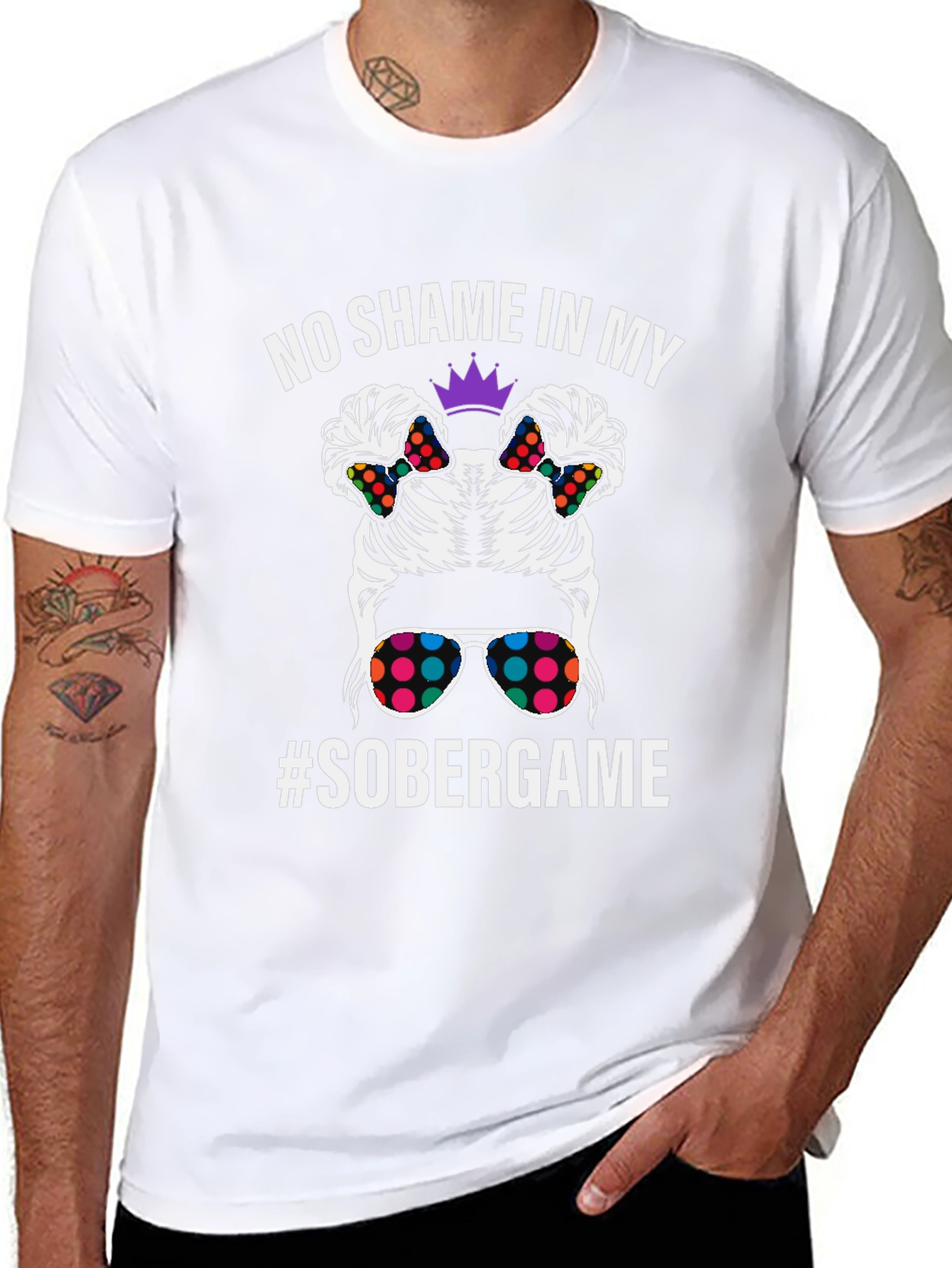 No Shame in My #Sobergame T-Shirt