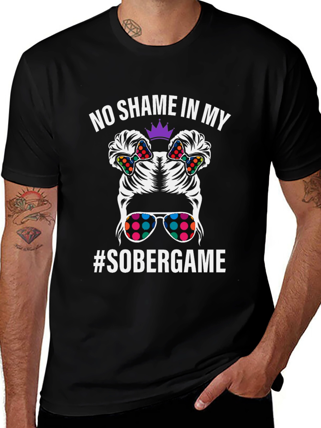 No Shame in My #Sobergame T-Shirt
