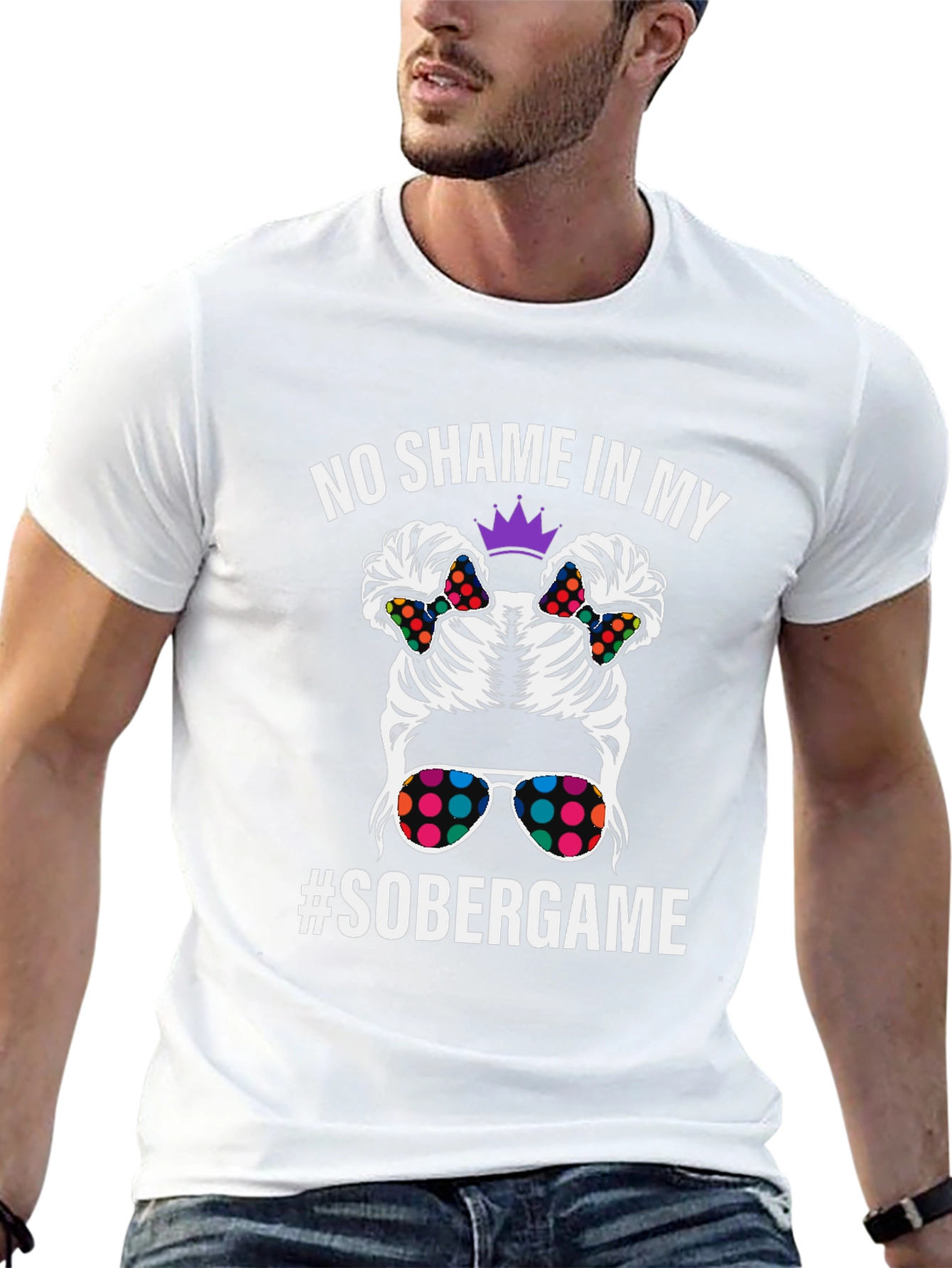 No Shame in My #Sobergame T-Shirt