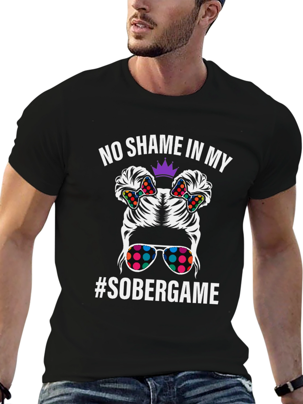No Shame in My #Sobergame T-Shirt