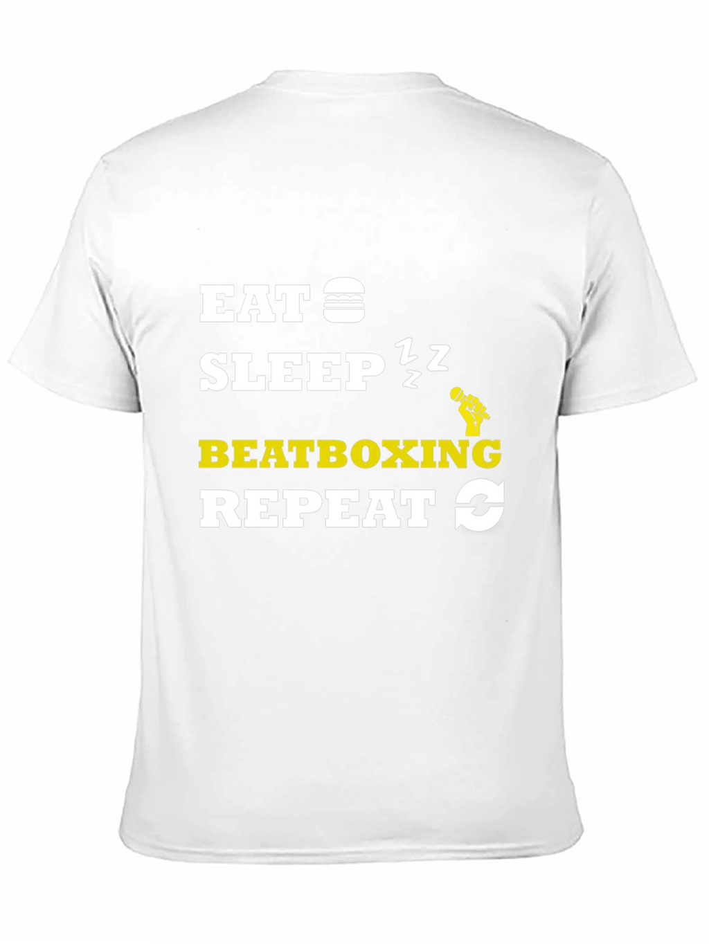 Eat Sleep Beatboxing Repeat Graphic Tee
