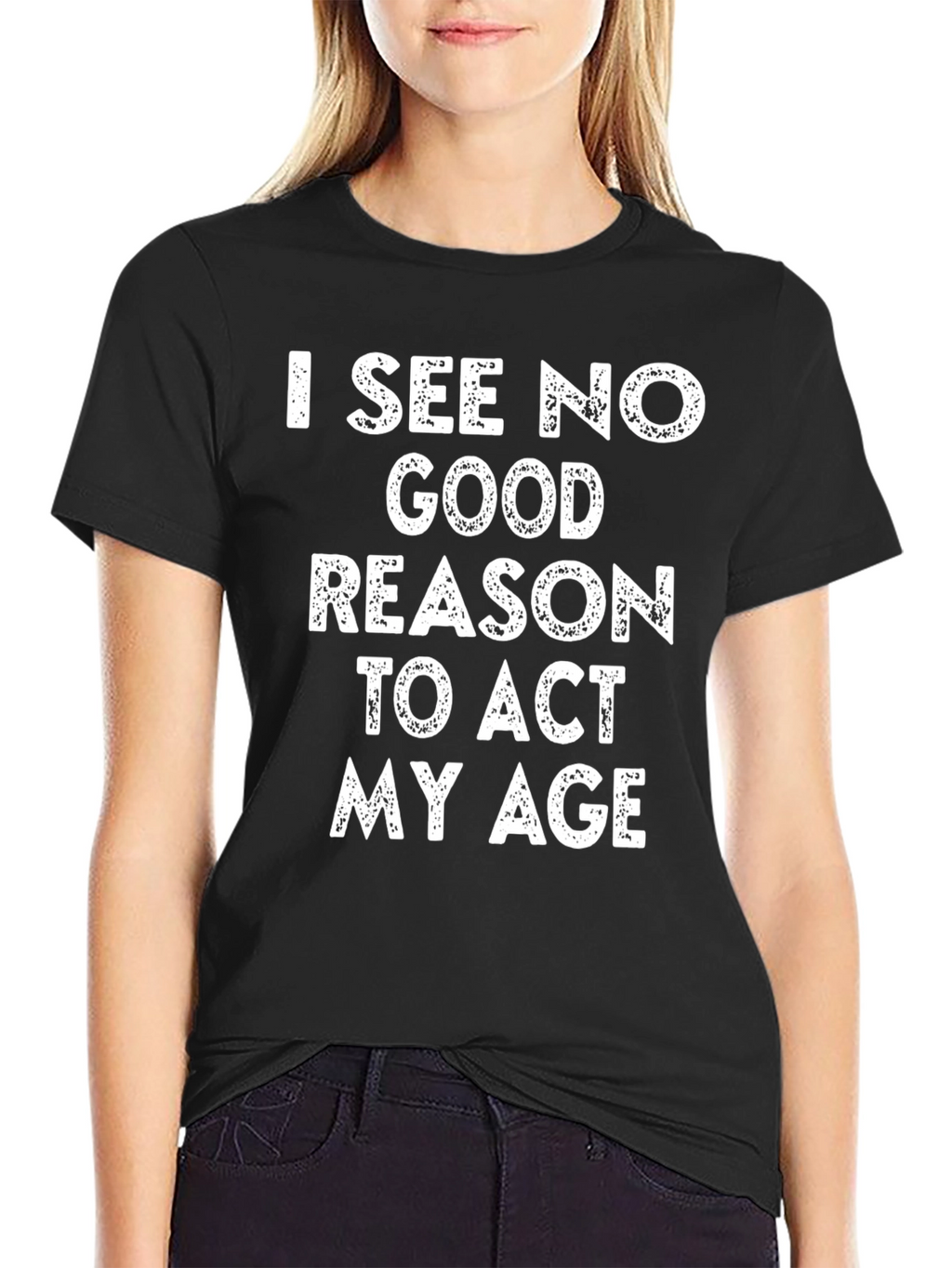 Funny I See No Good Reason Graphic T-Shirt