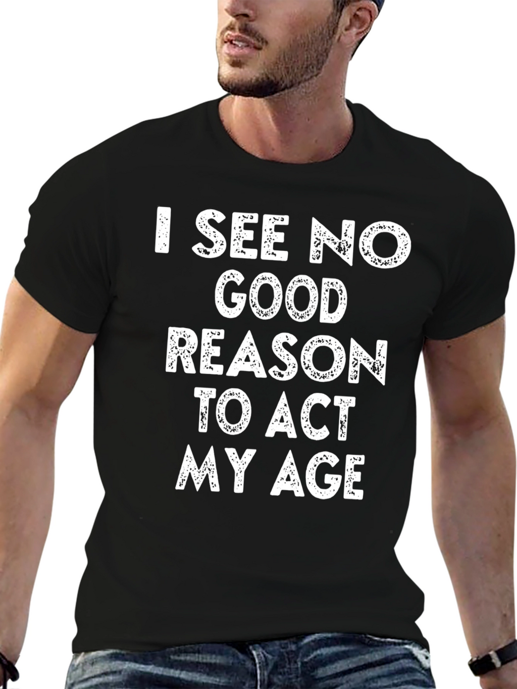 Funny I See No Good Reason Graphic T-Shirt