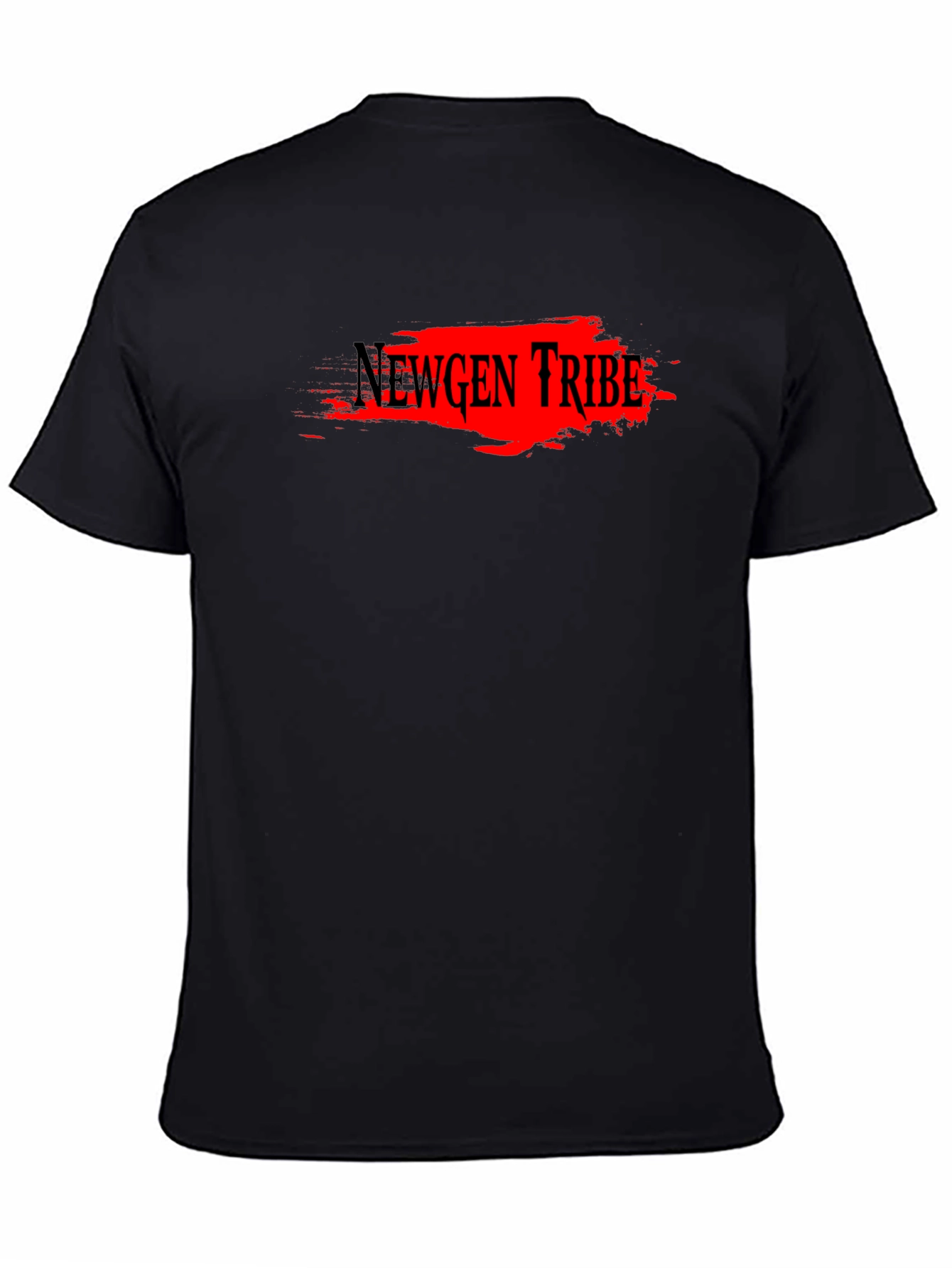 Newgen Tribe Black Graphic Tee