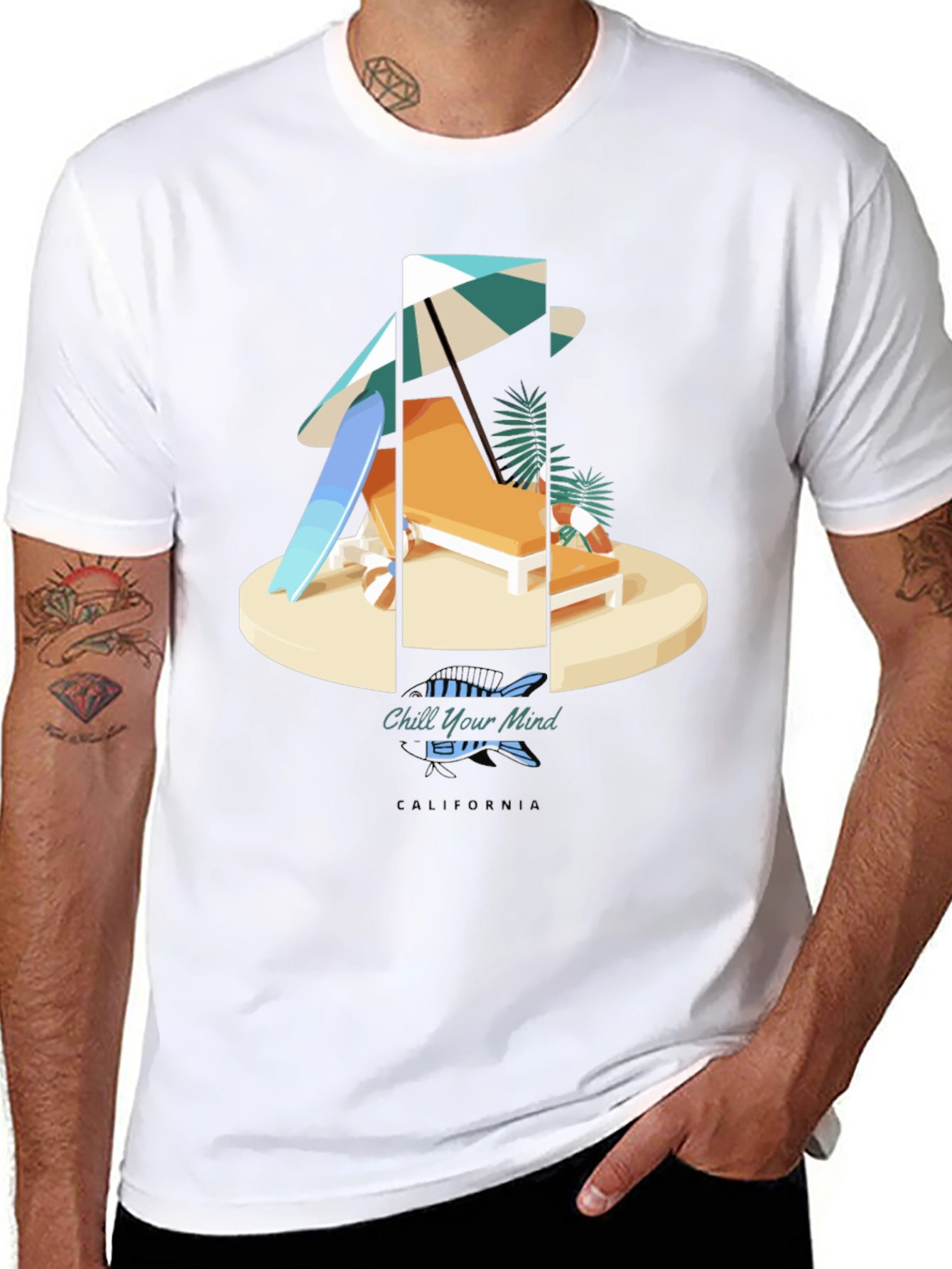 Chill Your Mind Beach T-Shirt