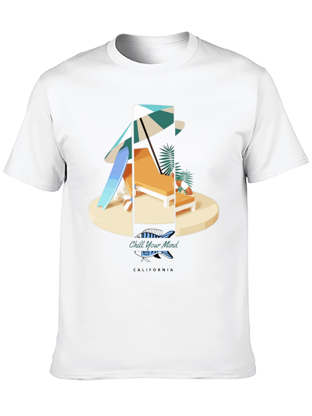 Chill Your Mind Beach T-Shirt