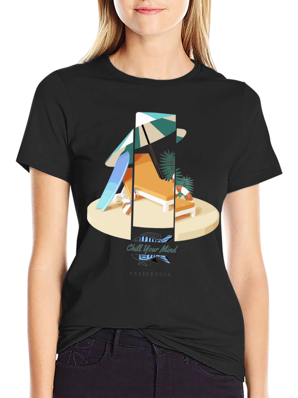 Chill Your Mind Beach T-Shirt