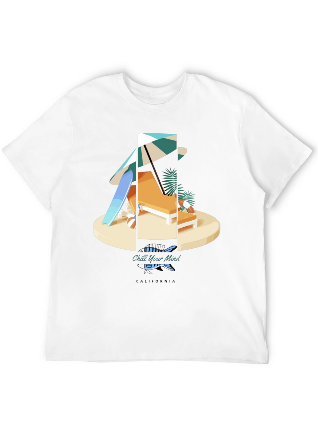 Chill Your Mind Beach T-Shirt