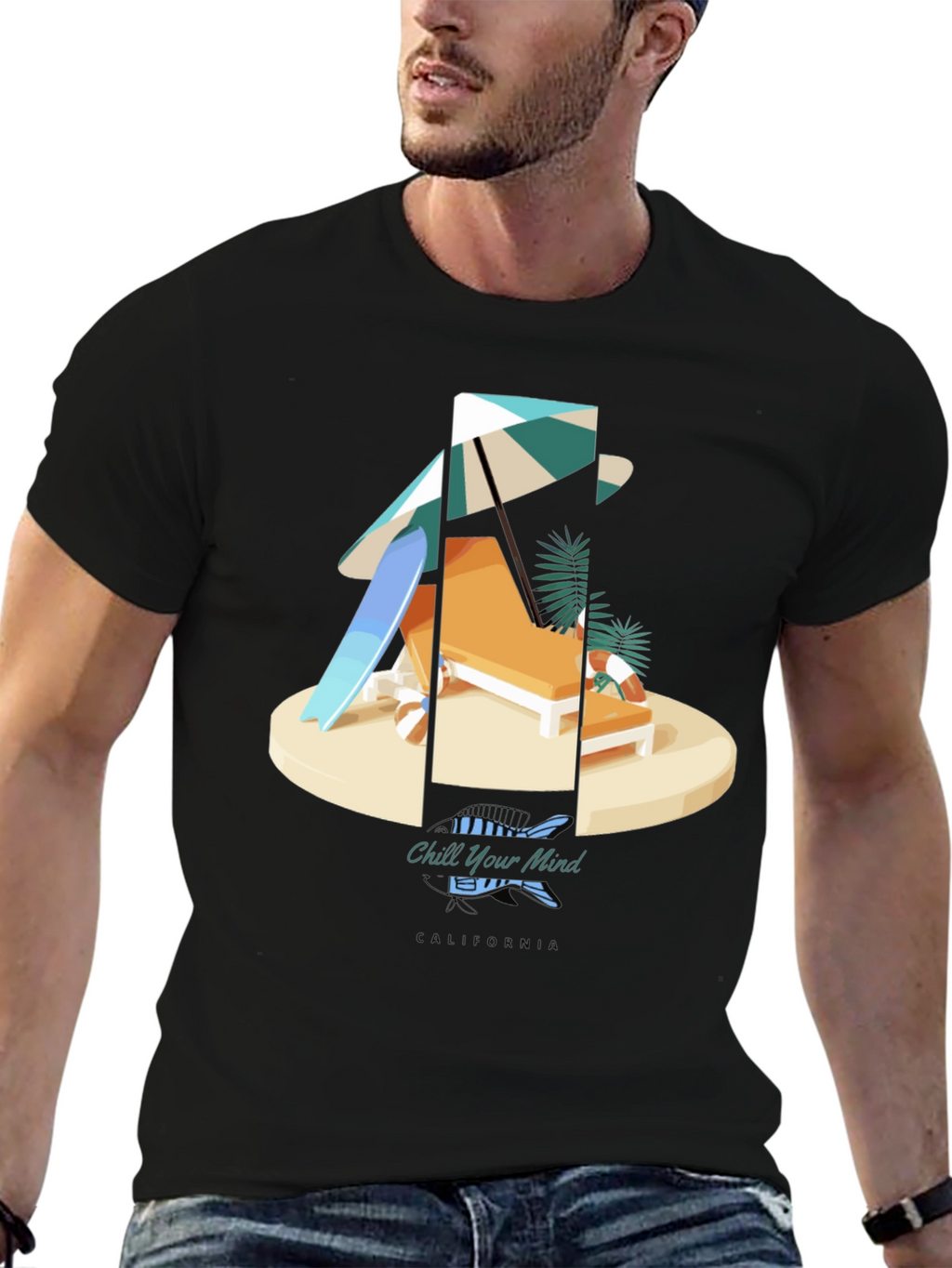 Chill Your Mind Beach T-Shirt