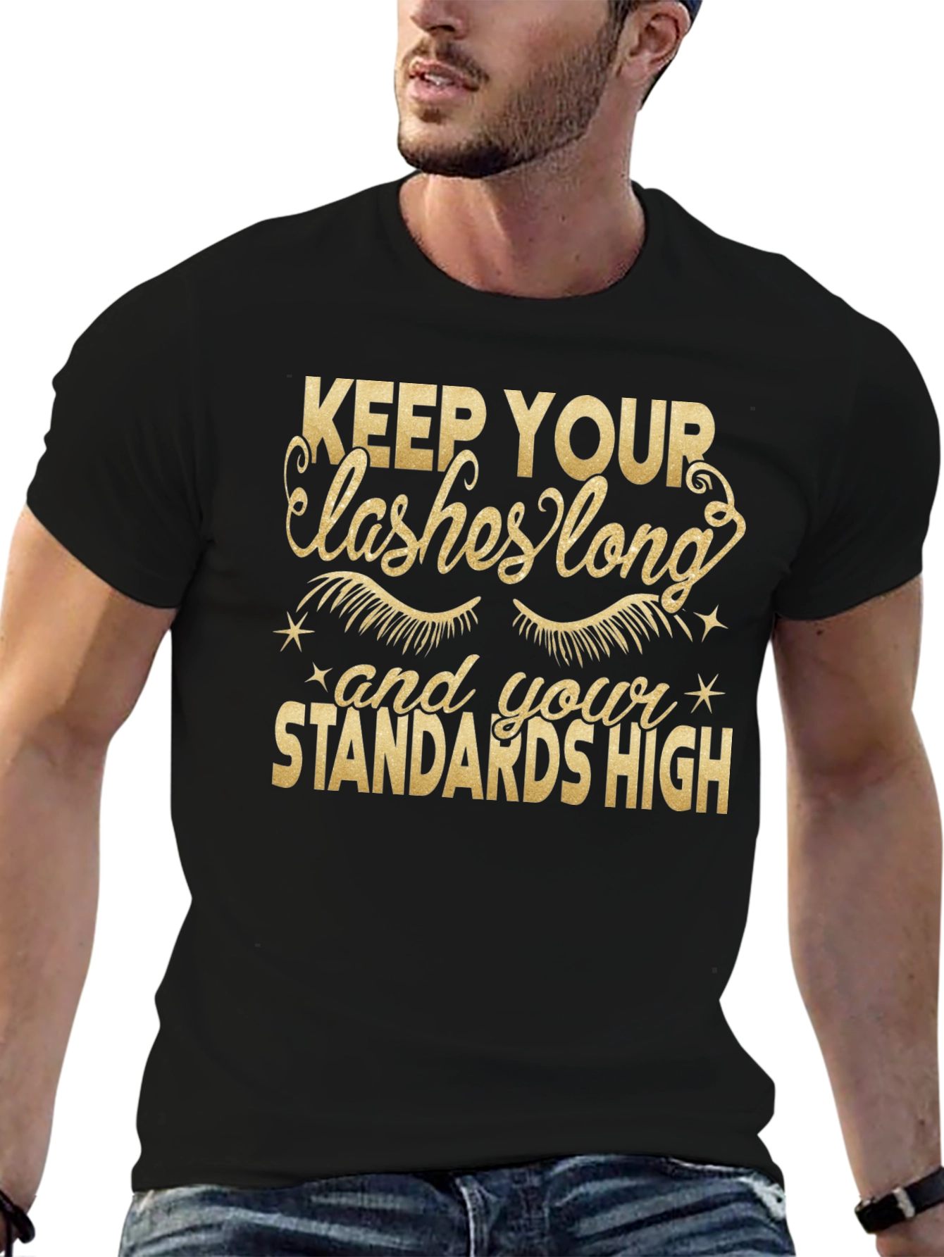 Keep Your Lashes Long Graphic Tee