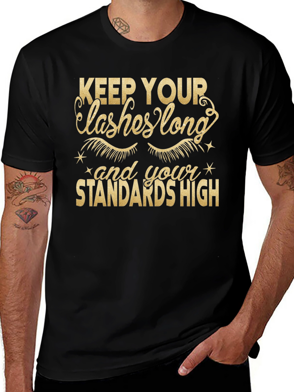Keep Your Lashes Long Graphic Tee