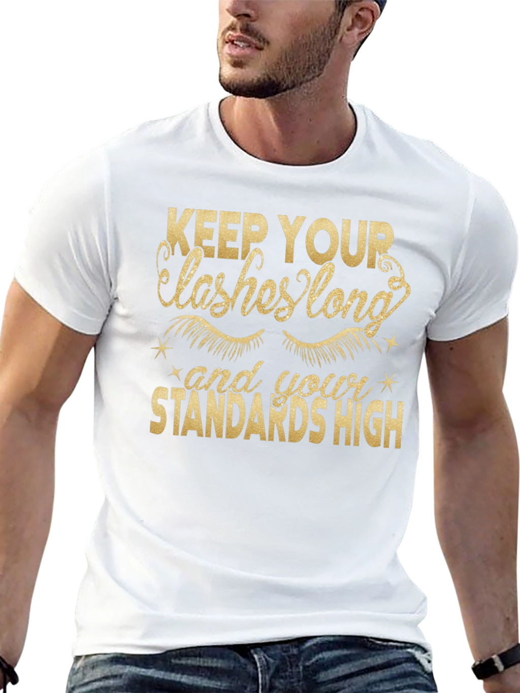 Keep Your Lashes Long Graphic Tee