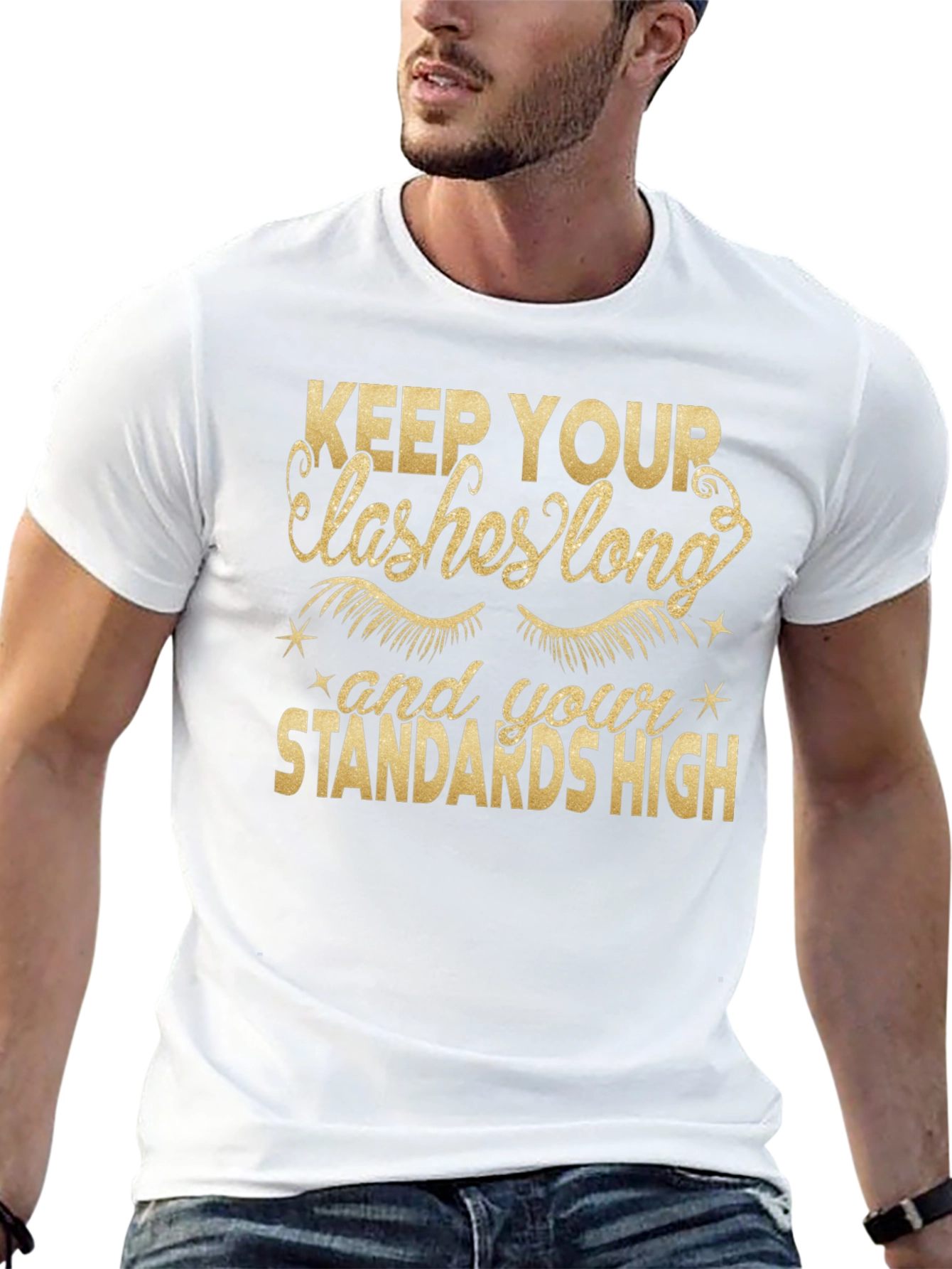 Keep Your Lashes Long Graphic Tee