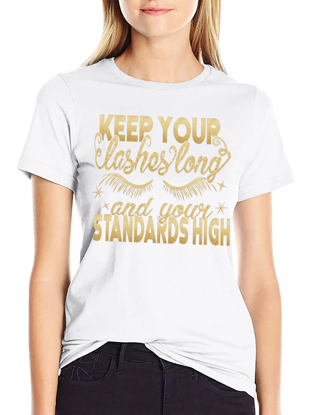Keep Your Lashes Long Graphic Tee