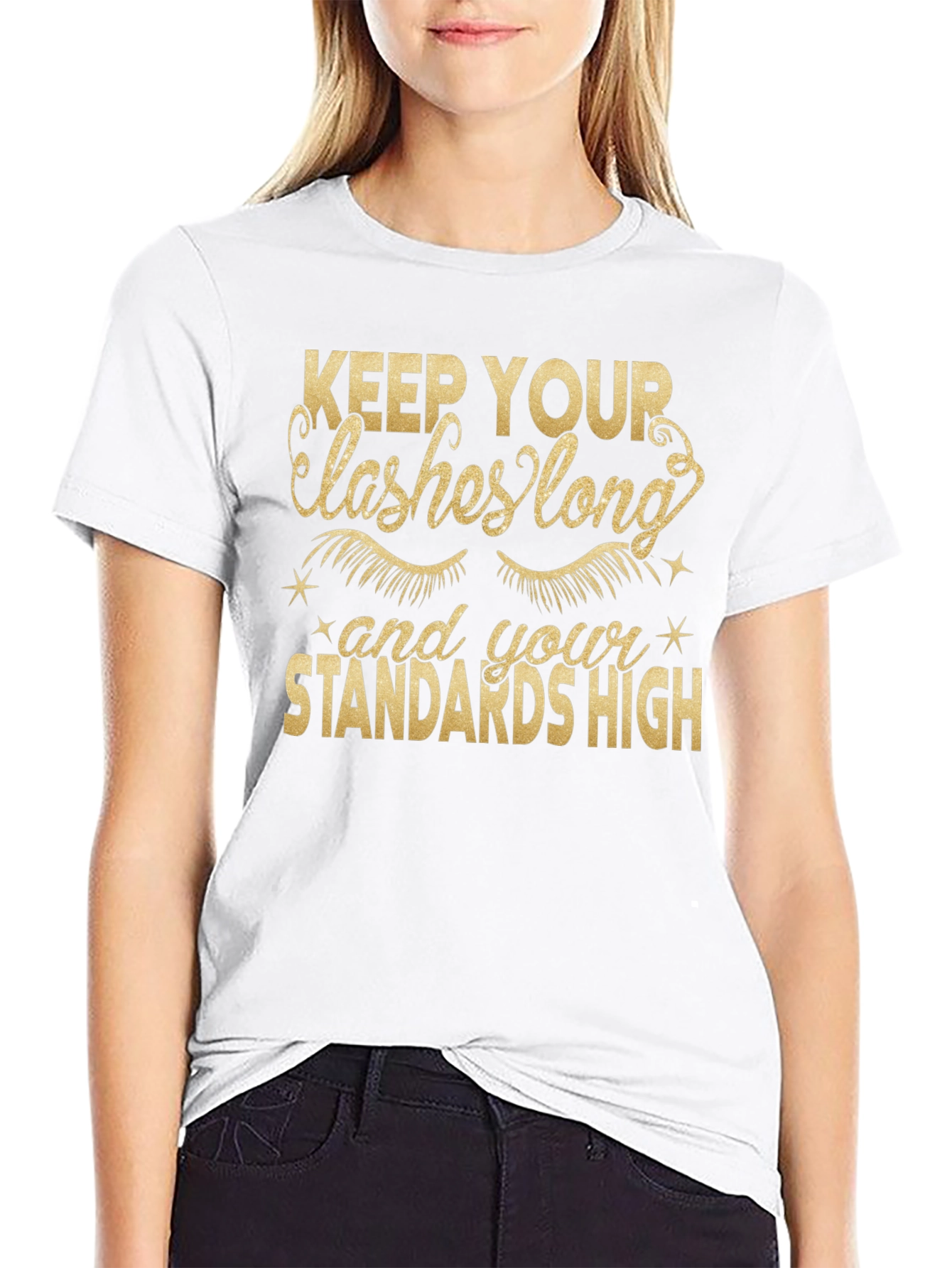 Keep Your Lashes Long Graphic Tee