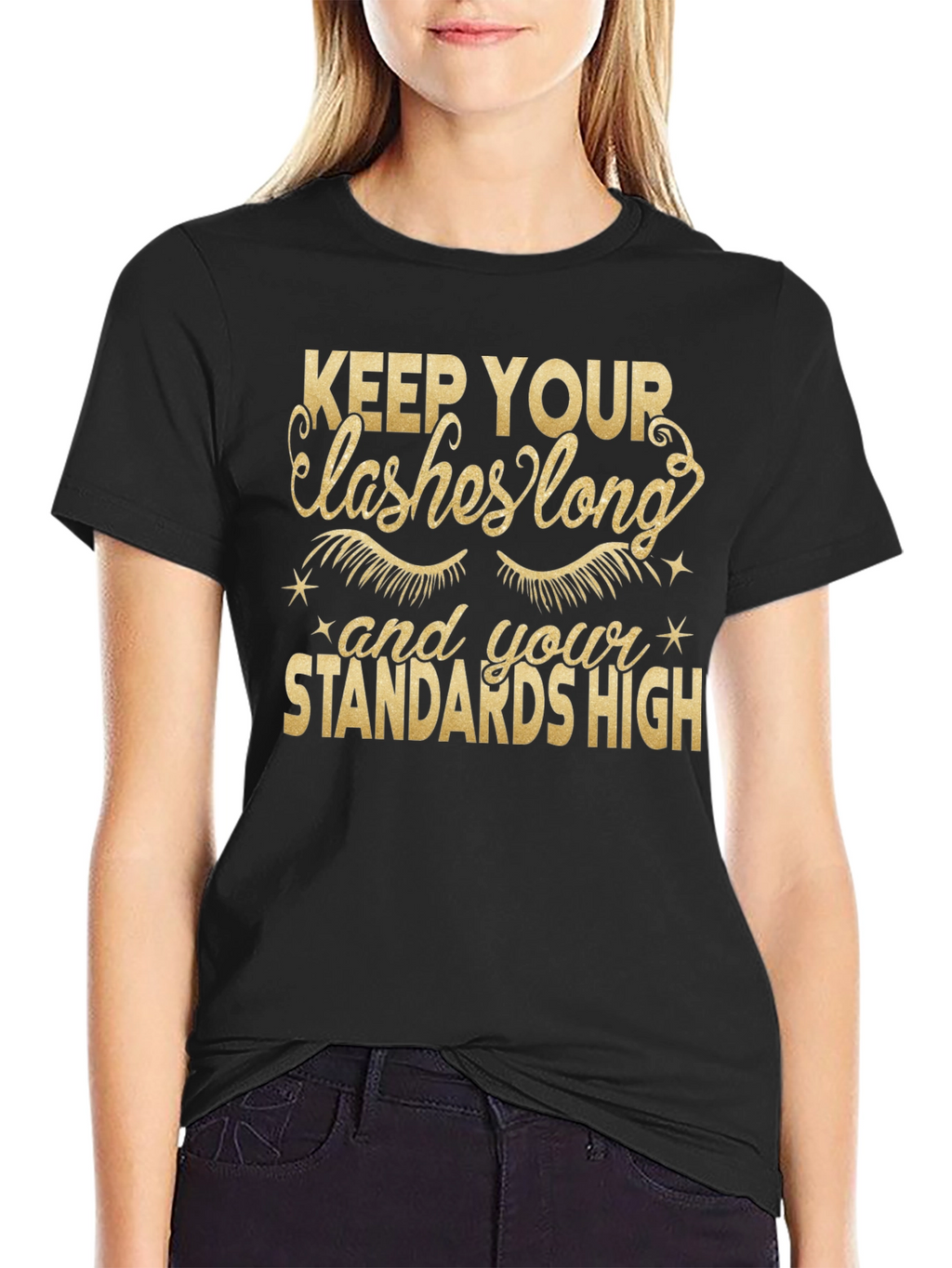 Keep Your Lashes Long Graphic Tee
