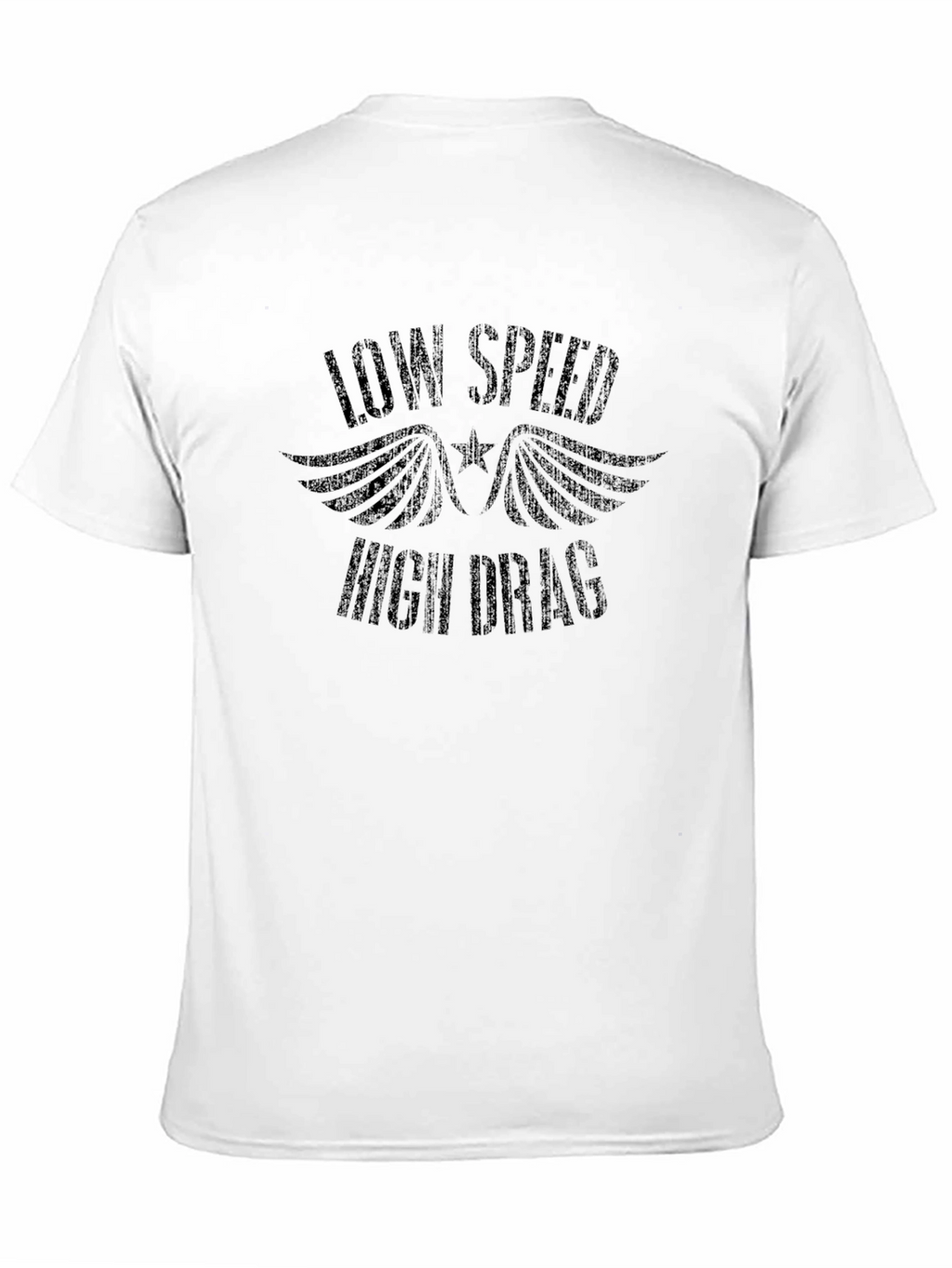 Low Speed High Drag Black T-Shirt