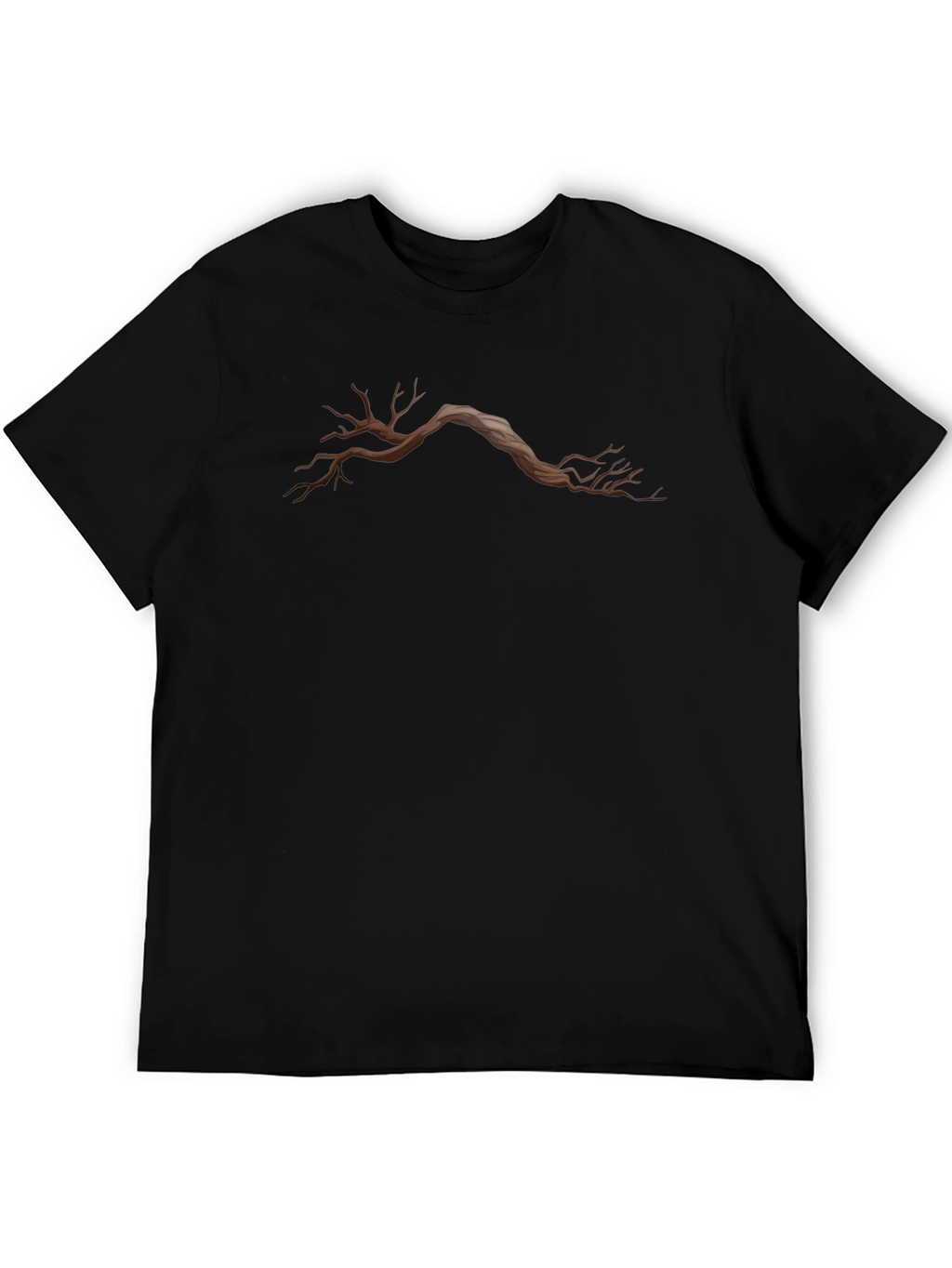Dead Tree Graphic Black T-Shirt