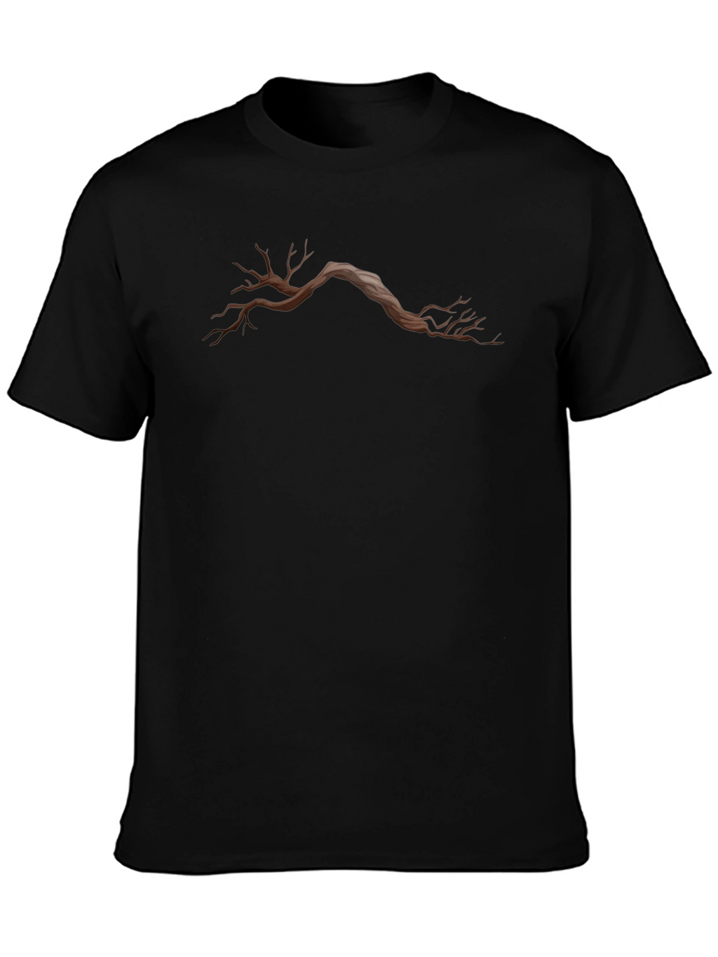 Dead Tree Graphic Black T-Shirt
