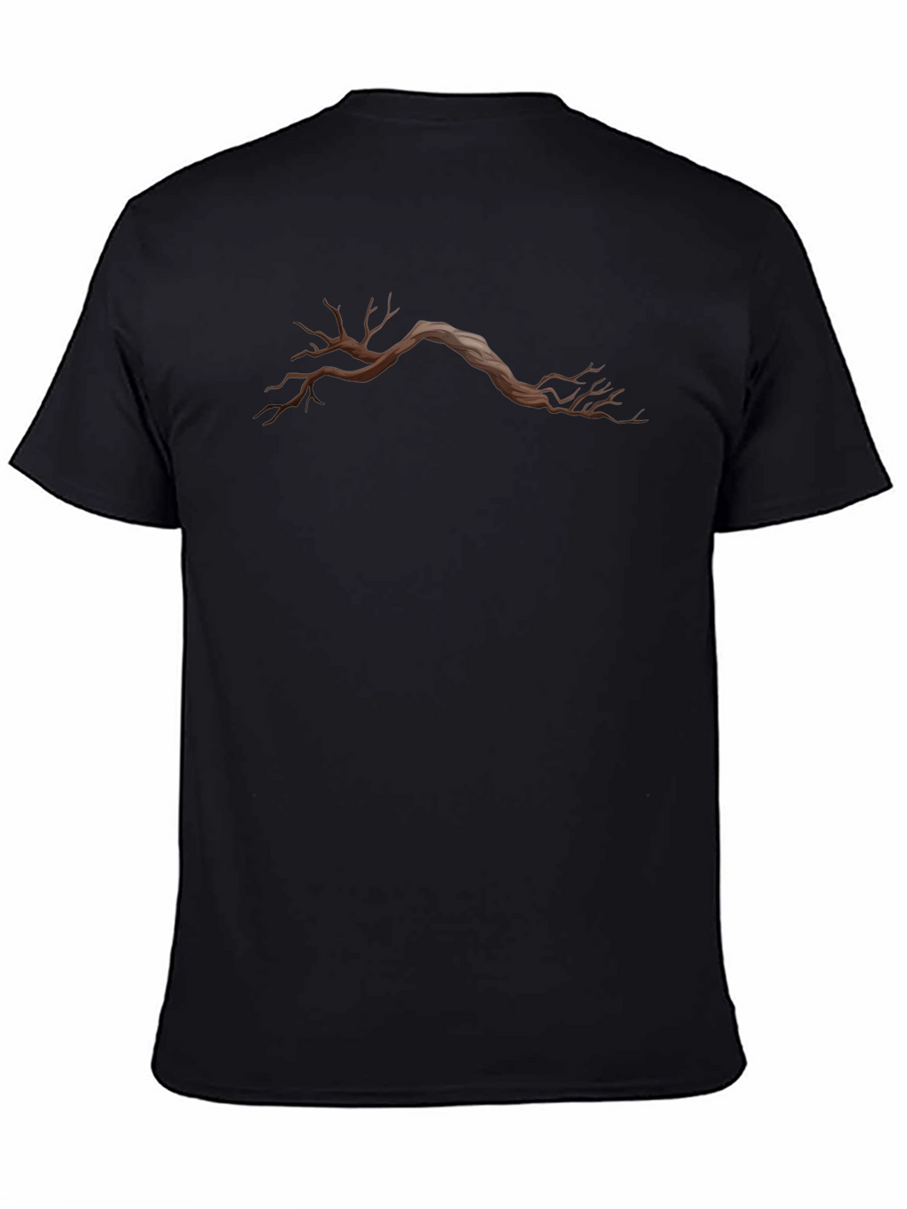 Dead Tree Graphic Black T-Shirt