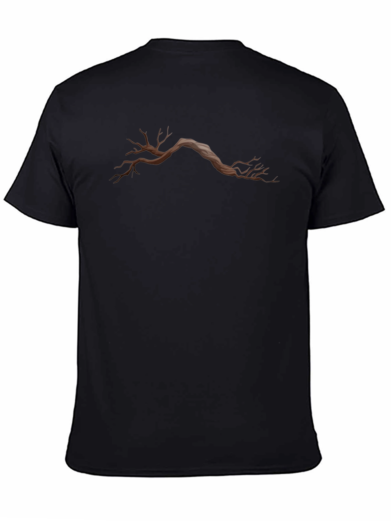 Dead Tree Graphic Black T-Shirt
