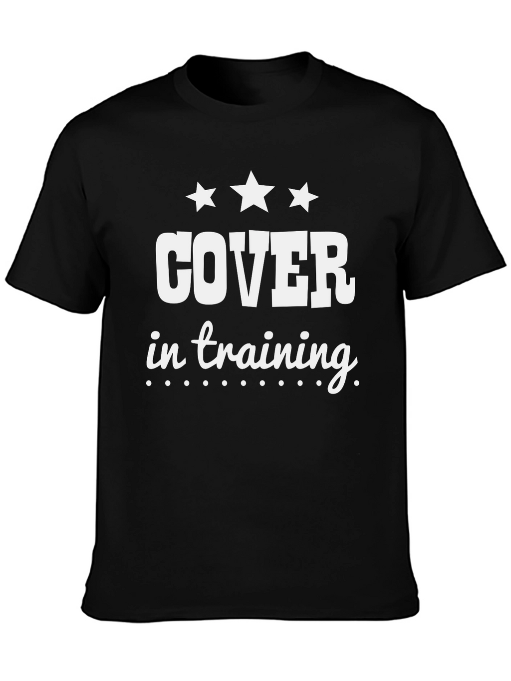 Cover In Training Graphic Black T-Shirt
