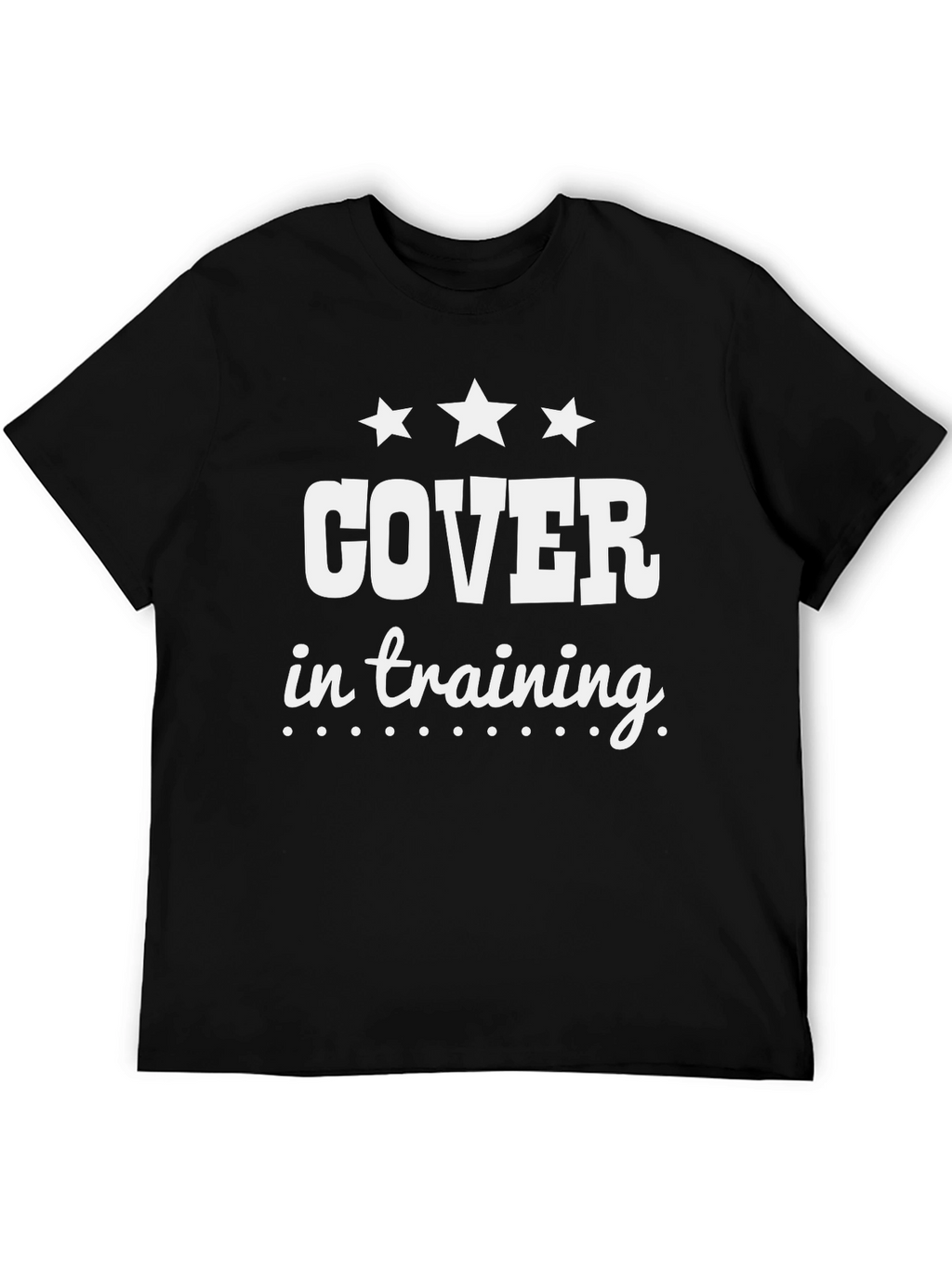 Cover In Training Graphic Black T-Shirt