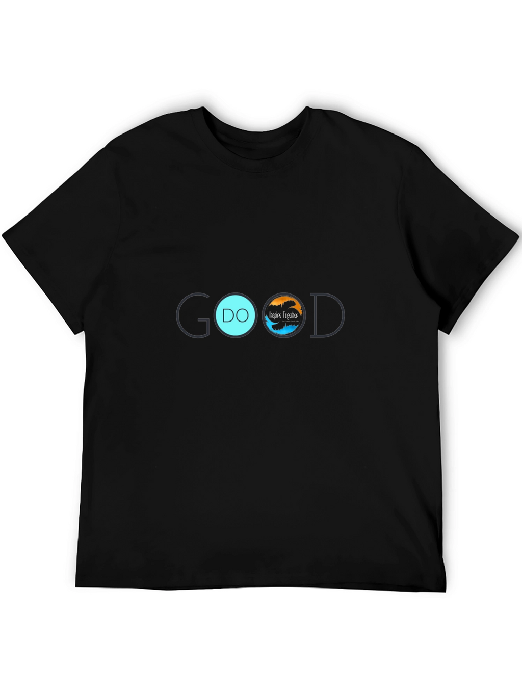 Do Good Black Graphic Tee - Inspire Together