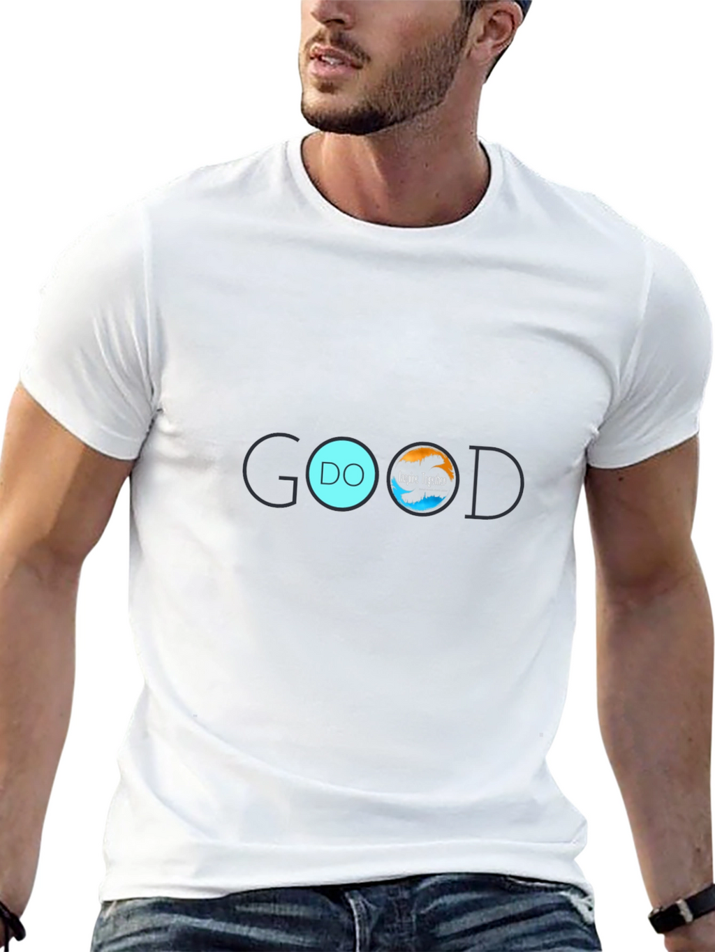 Do Good Black Graphic Tee - Inspire Together