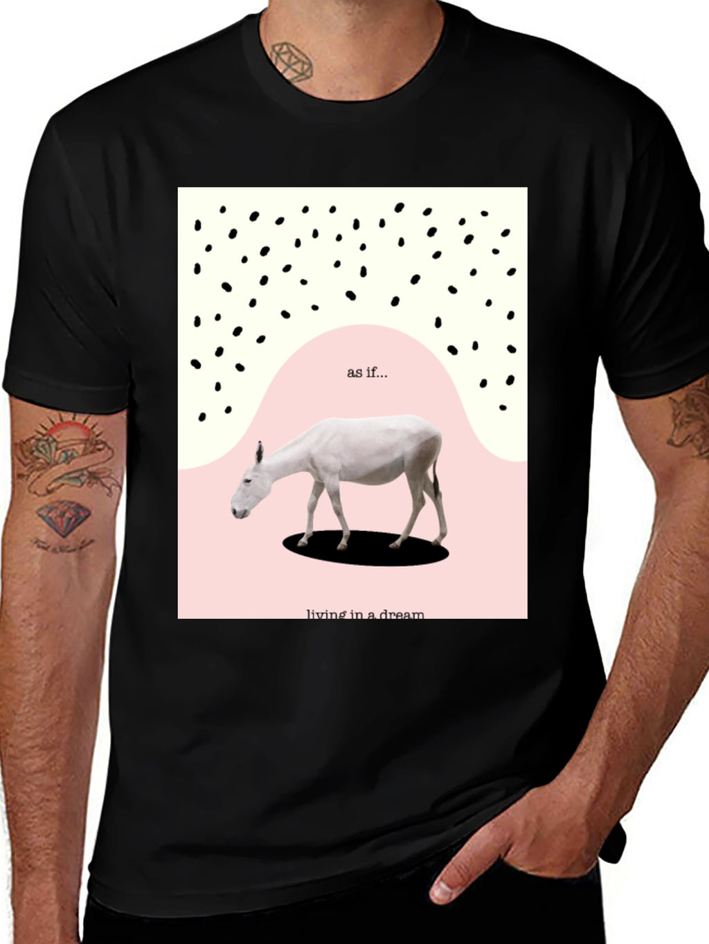 As If Living in a Dream Graphic Tee