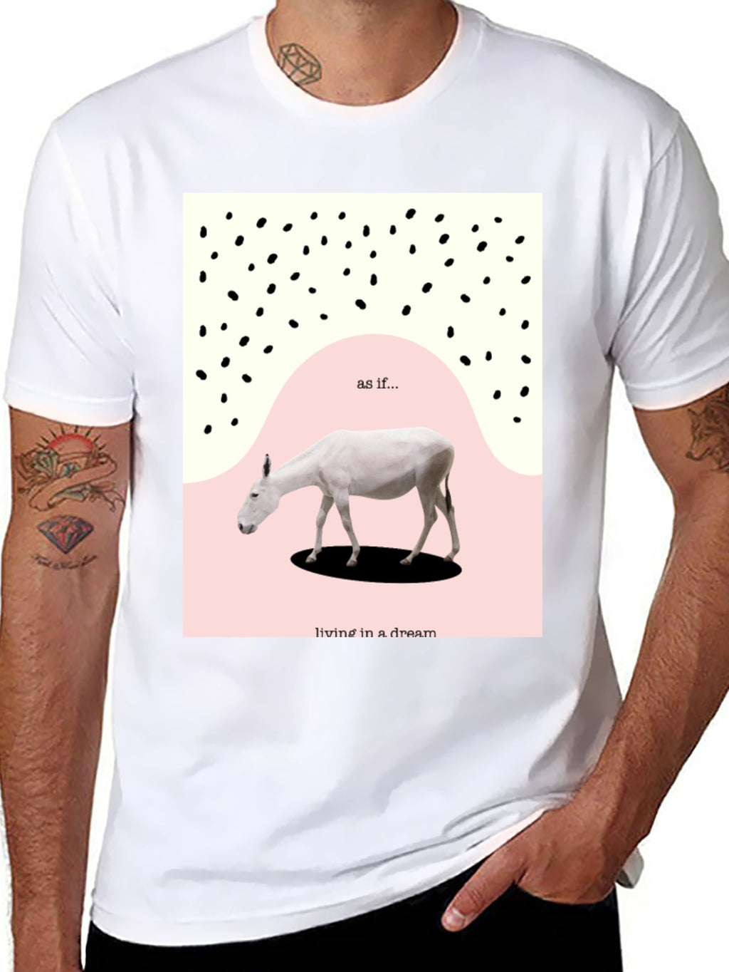 As If Living in a Dream Graphic Tee