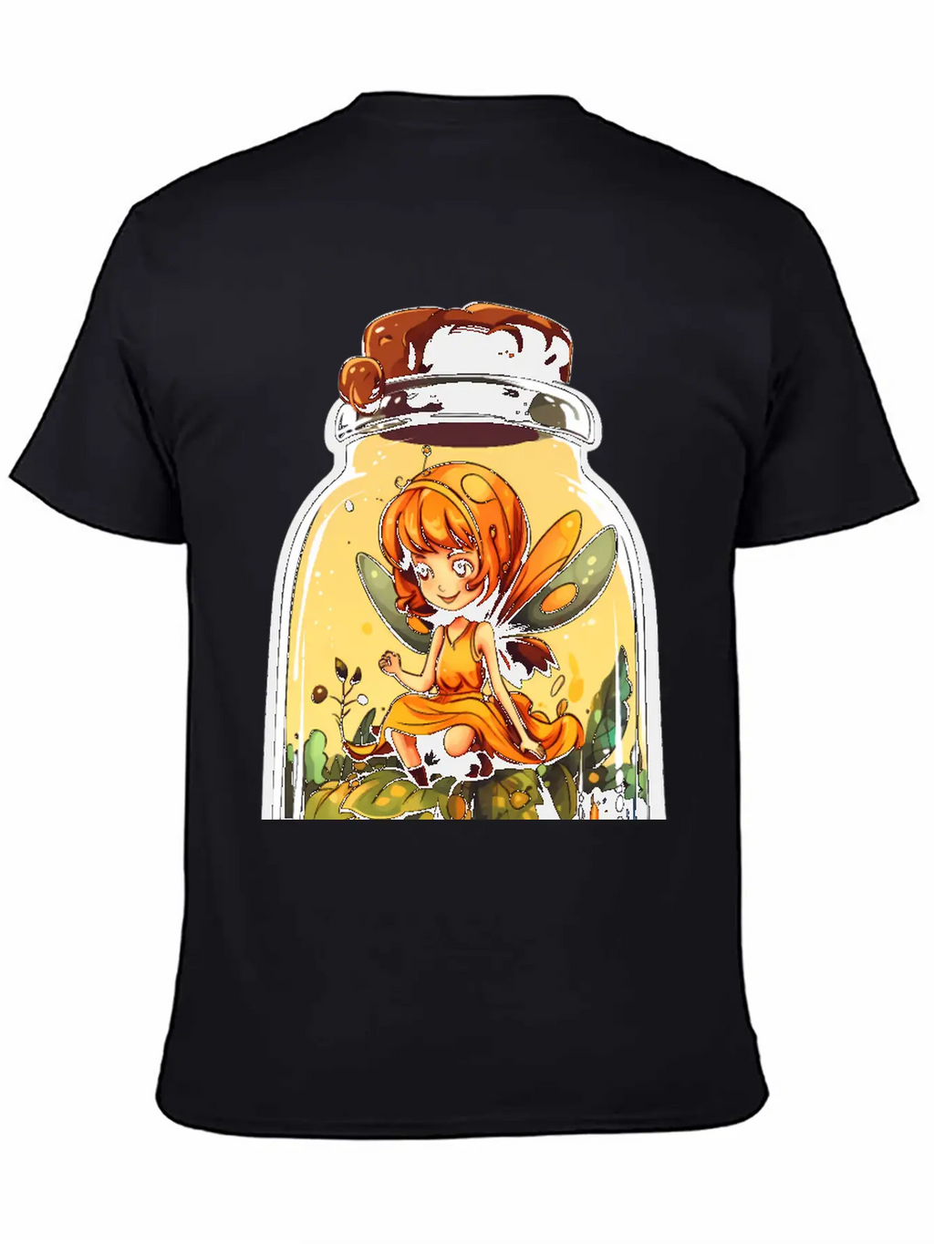 Fairy In A Jar Essential Cotton Tee For Daily Outfits – Unisex Style