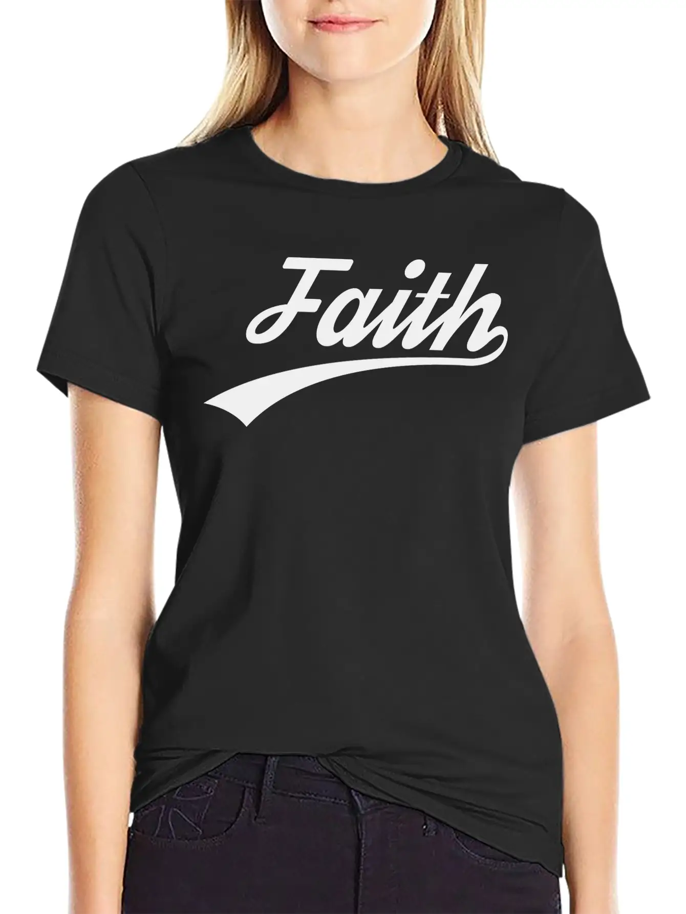 Faith,Christian, Faith, Jesus, Bible, Love, Bible Breathable Soft Cotton T-Shirt – Timeless Casual Look