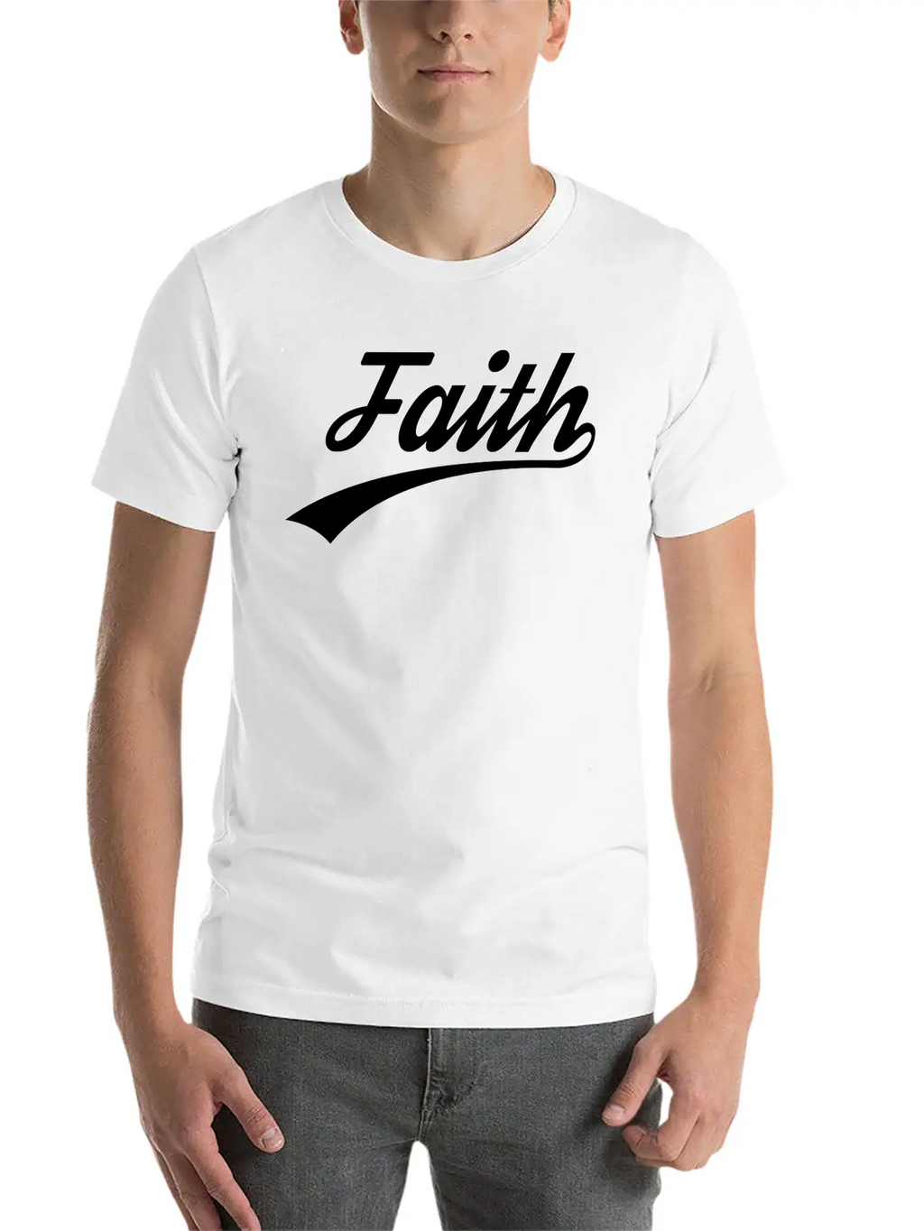 Faith,Christian, Faith, Jesus, Bible, Love, Bible Breathable Soft Cotton T-Shirt – Timeless Casual Look