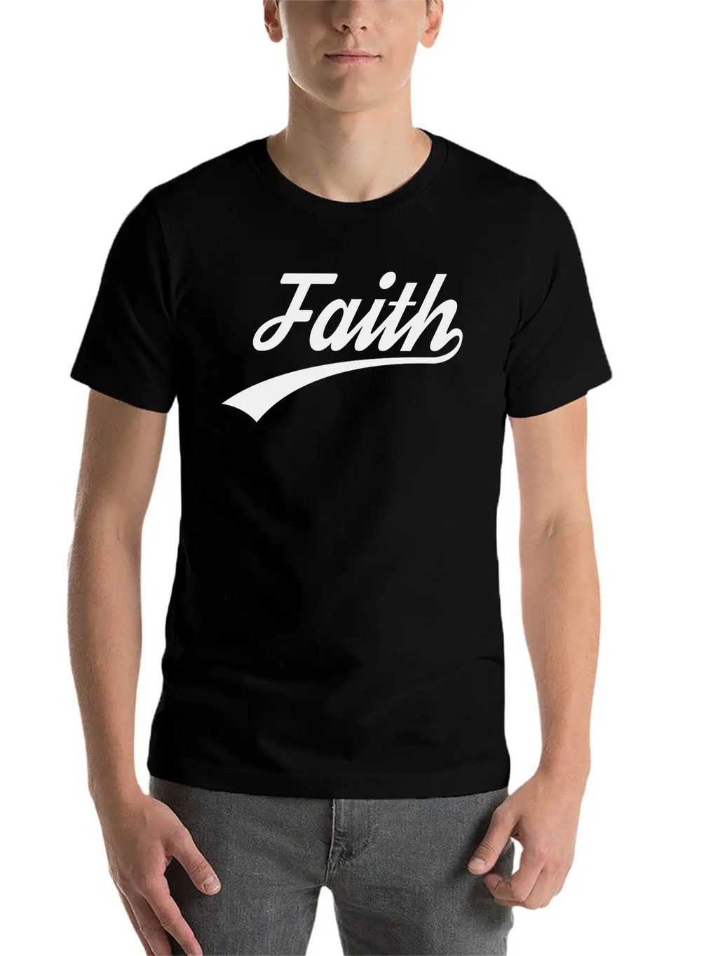 Faith,Christian, Faith, Jesus, Bible, Love, Bible Breathable Soft Cotton T-Shirt – Timeless Casual Look