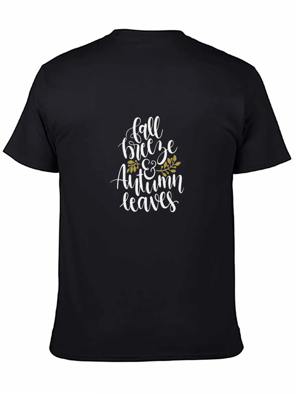Fall Breeze And Autumn Leaves Essential Cotton Tee For Daily Outfits – Unisex Style