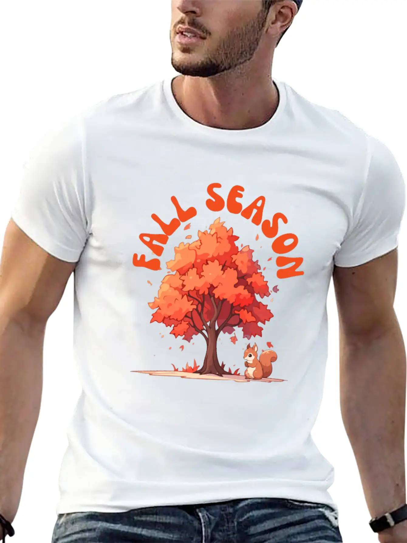 Fall Season Unisex Casual T-Shirt – Clean Design For Daily Comfort