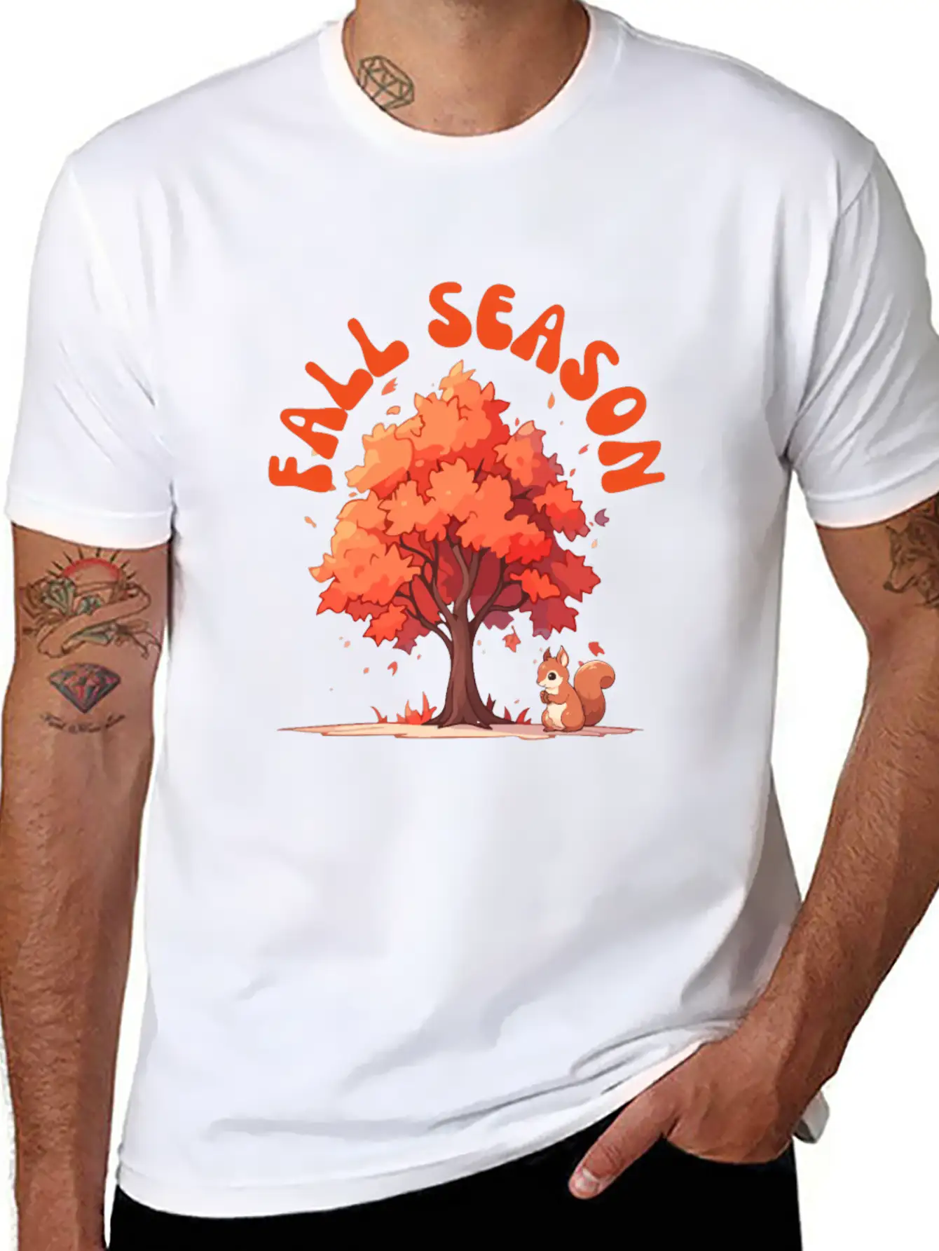 Fall Season Unisex Casual T-Shirt – Clean Design For Daily Comfort