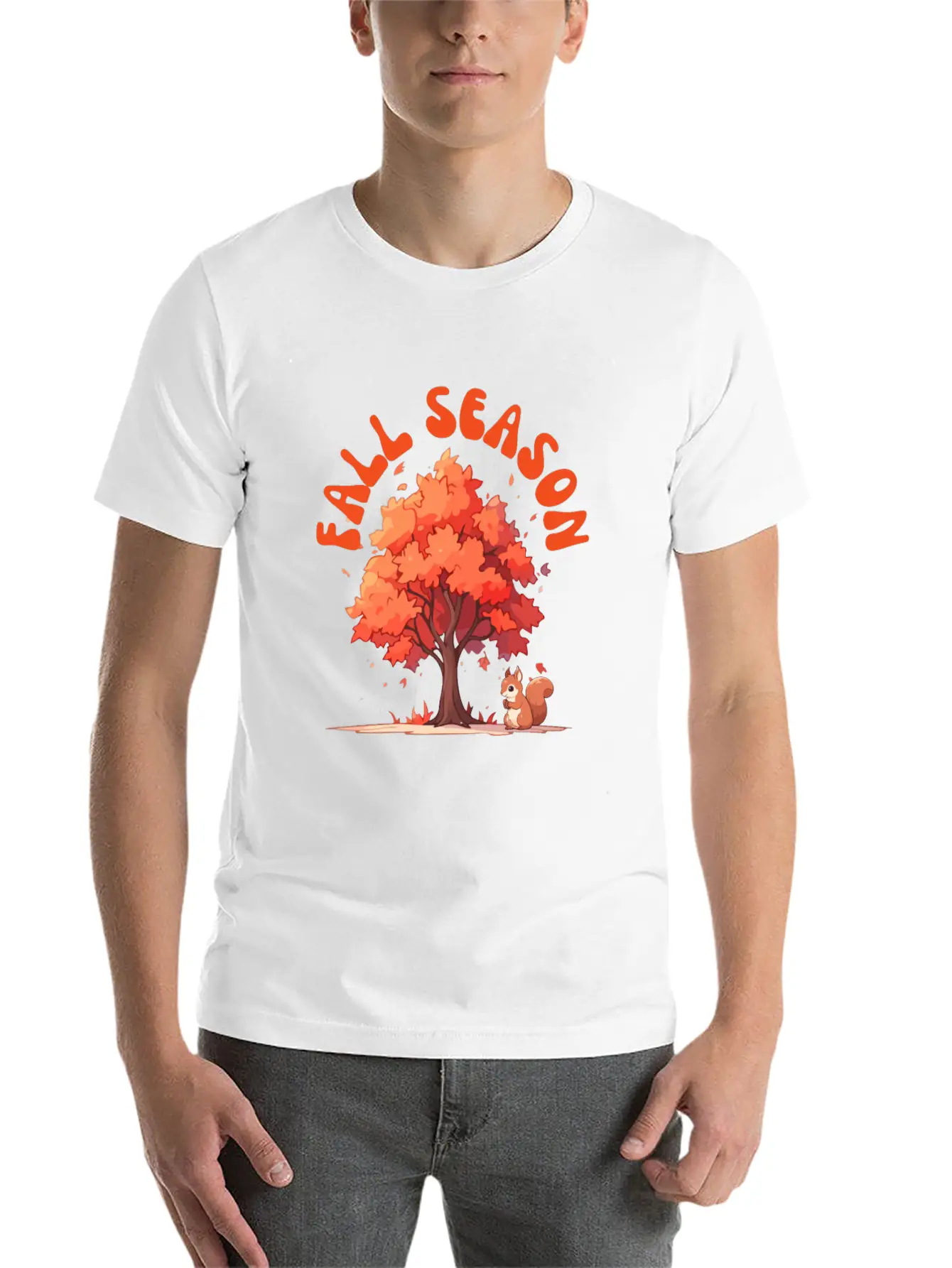 Fall Season Unisex Casual T-Shirt – Clean Design For Daily Comfort