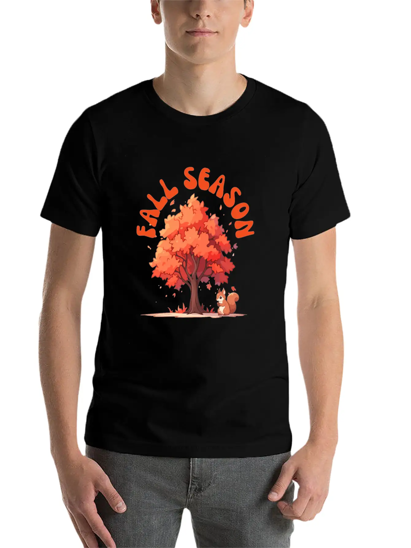 Fall Season Unisex Casual T-Shirt – Clean Design For Daily Comfort