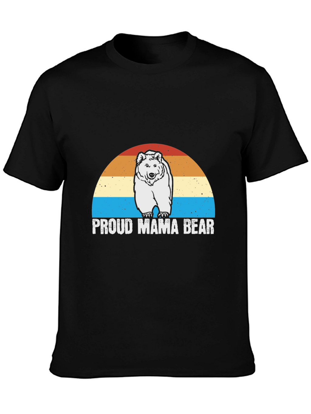 Proud Mama Bear Graphic T-Shirt