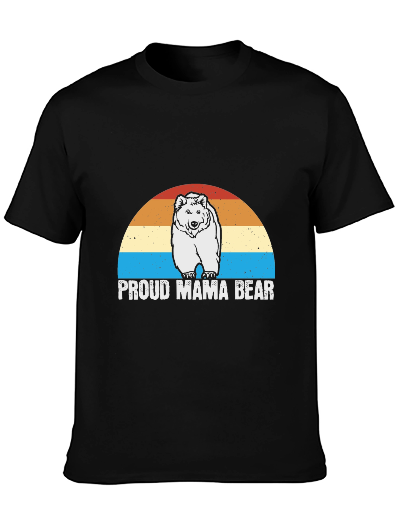 Proud Mama Bear Graphic T-Shirt