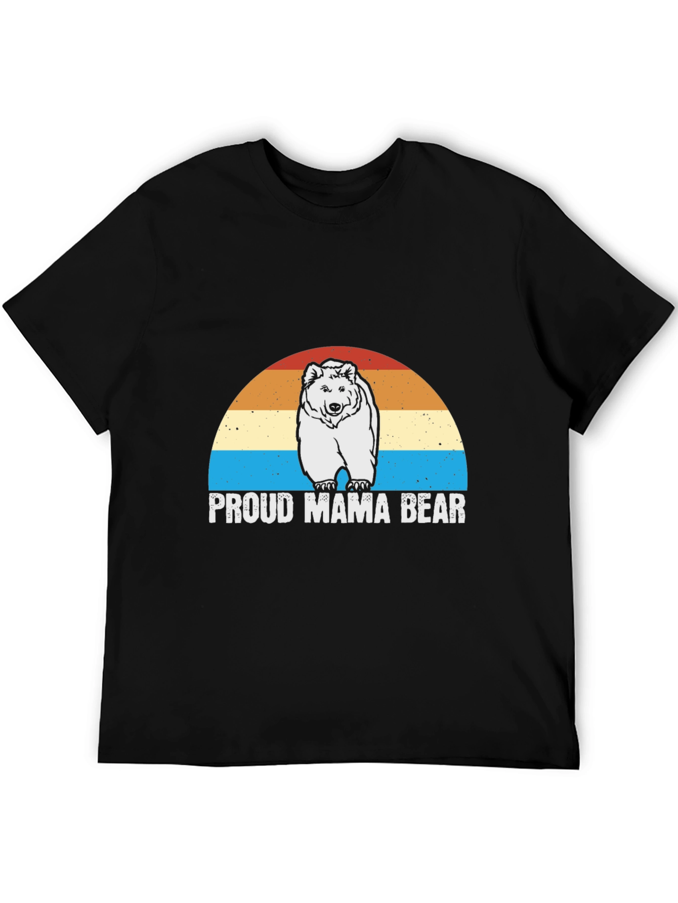 Proud Mama Bear Graphic T-Shirt