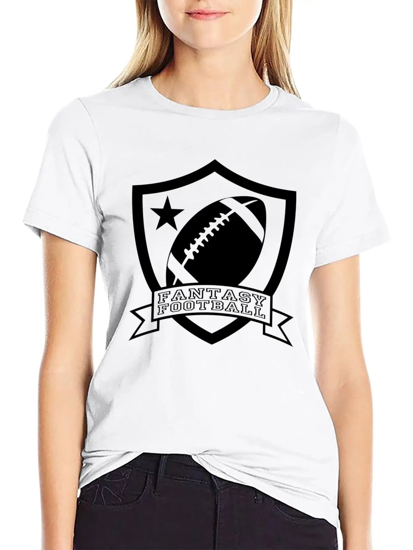 Fantasy Football Unisex Casual T-Shirt – Clean Design For Daily Comfort